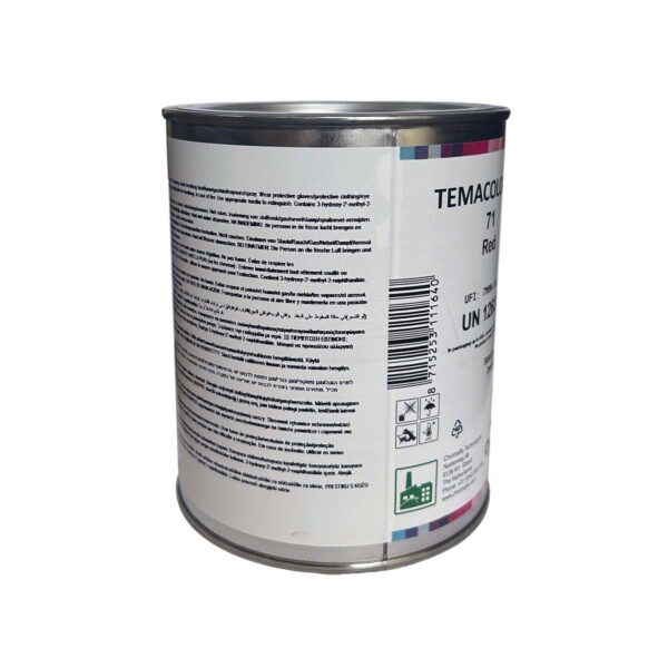 Банка пигментной пасты Temacolor T от Chromaflo объемом 1 литр